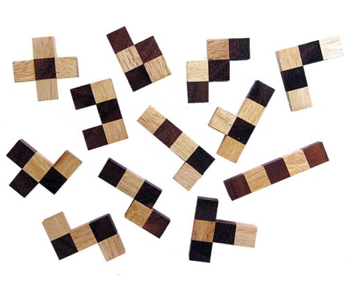 Pentominos mit Schachbrettmuster