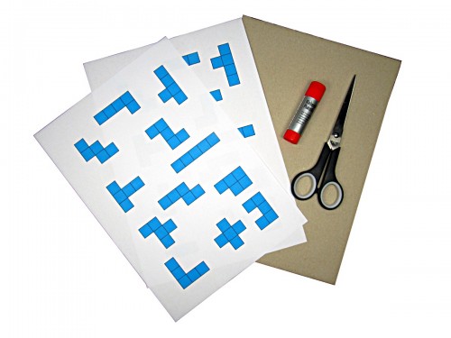 Pentominos basteln
