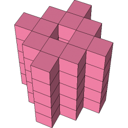 Pentomino-3D-Figur 34