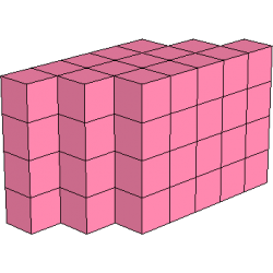 verschränkte Wand