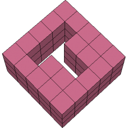 Quader mit T-Loch