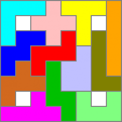 Pentomino-Figur 92