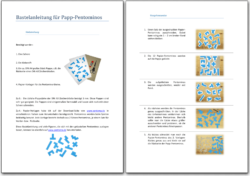 Pentomino Bastelanleitung