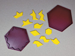 3D-Druck Hexapons Puzzle