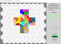 Lösungsprogramm für das Trizoid-Puzzle