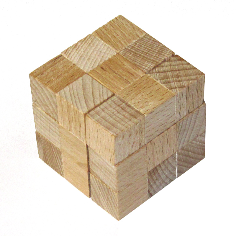 Holzwuerfel aus L4 Spielsteinen