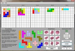 screenshot Lösungsprogramm Pentomino 3D deutsch