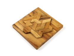 Hexiamondspiel aus Holz