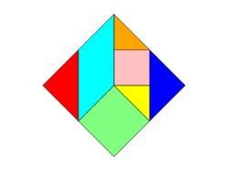 Pythagoras Figur 01 Lösung