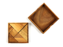Tangram aus Holz