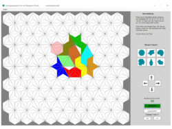 Screenshot Hexaponsfigur im Lösungsprogramm