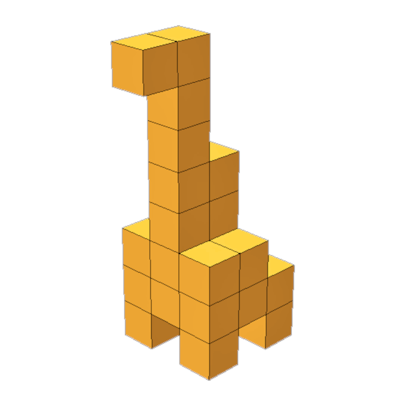 Somafigur Giraffe
