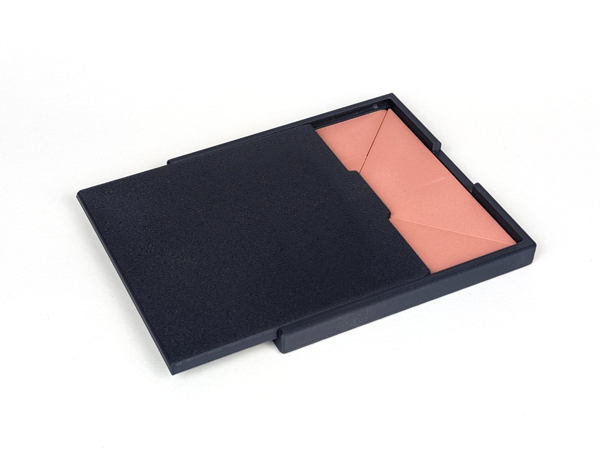 3D-gedrucktes Tangram in einer Sliderbox