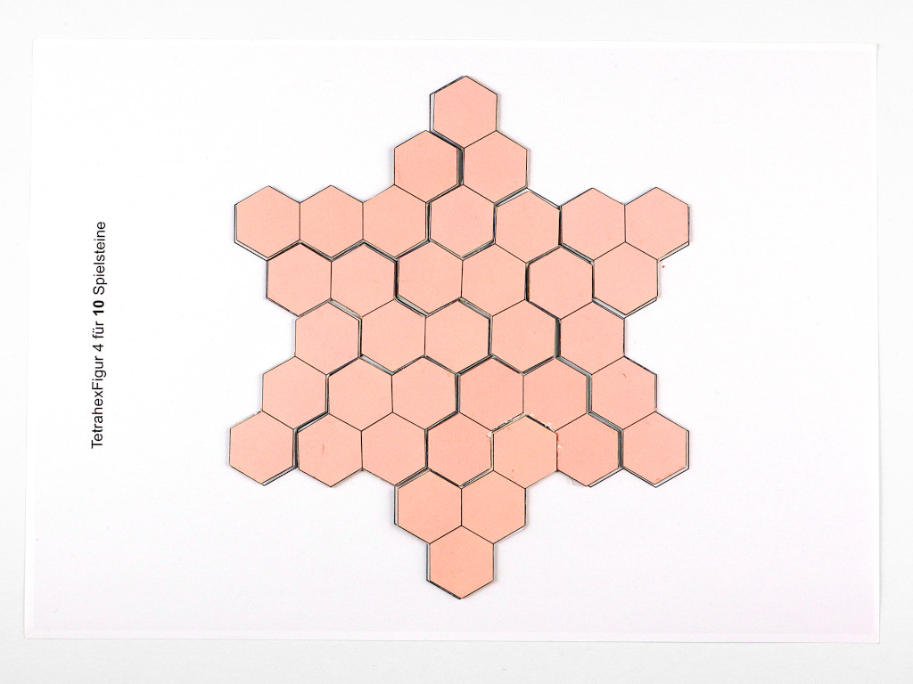 Tetrahexfigur Schneeflocke