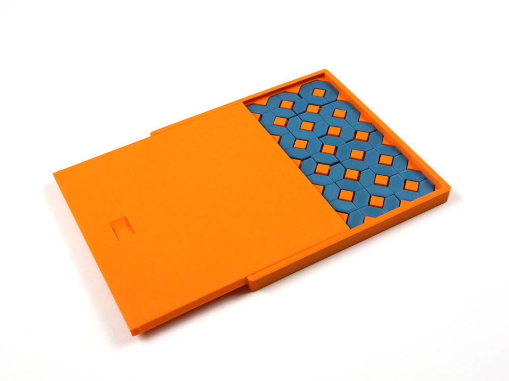 3D printed Pentahextan-Puzzle