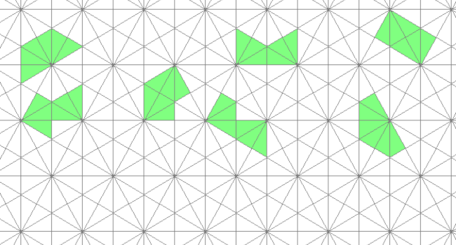 Dizoide im Gitter