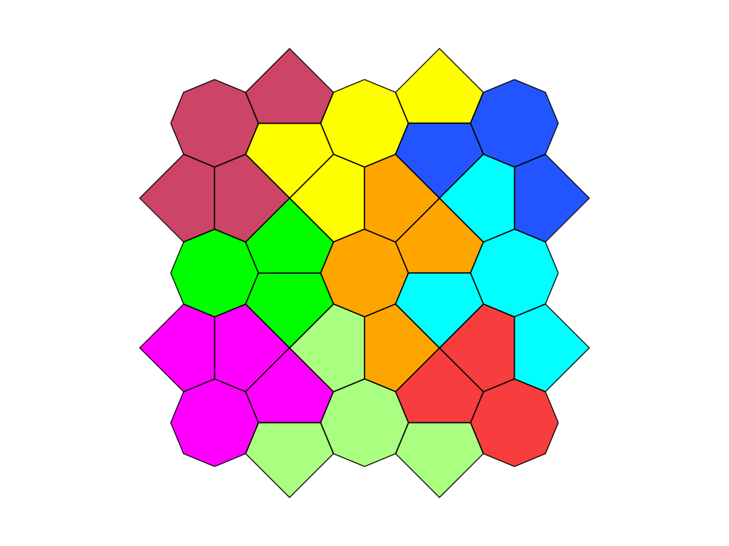 Lösung zum OctaPenta Puzzle