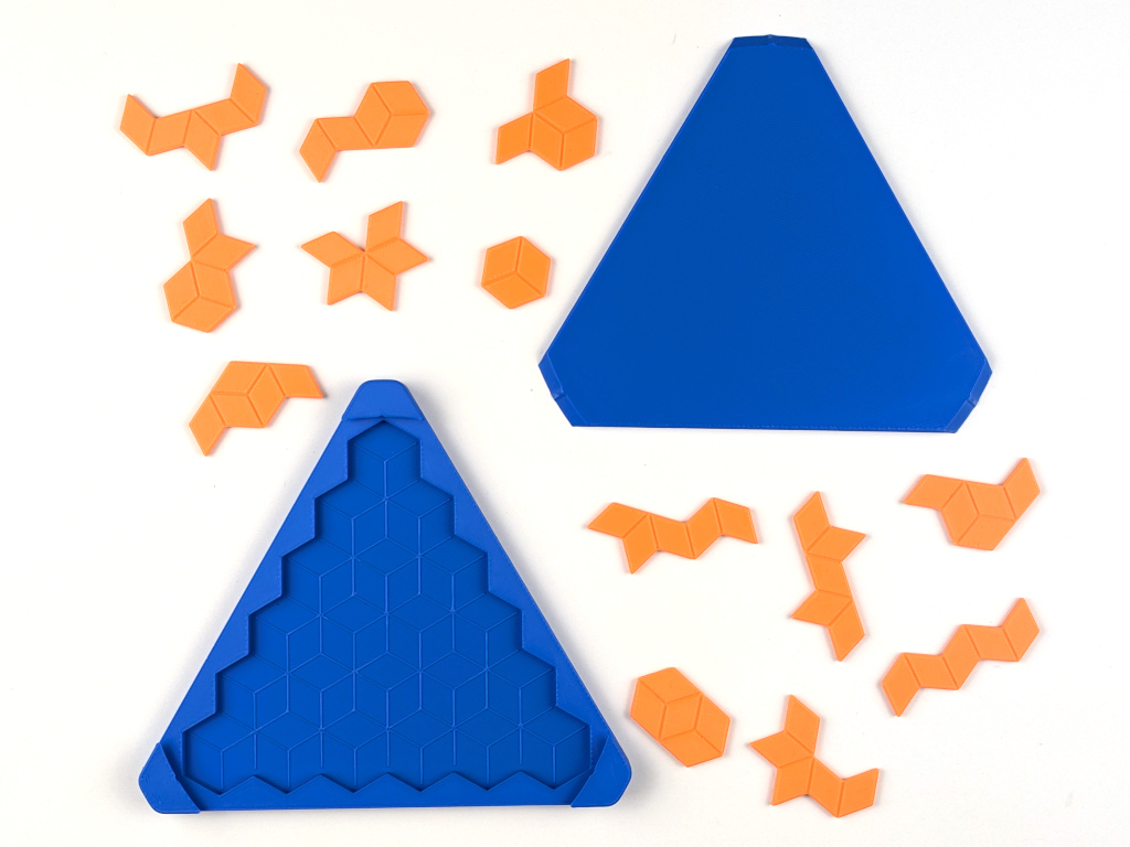 3D printed Pentacubits Puzzle
