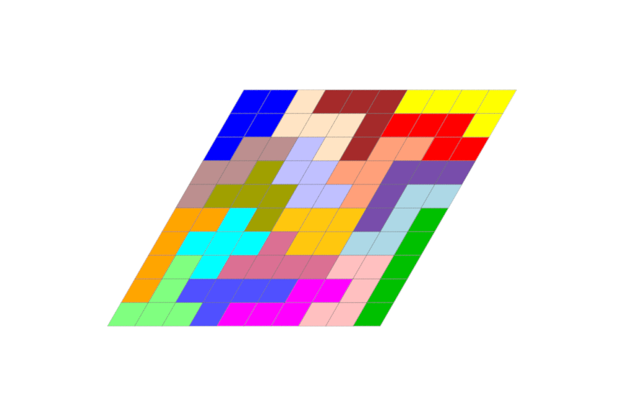 Pentarhombenfigur 1 Lösung