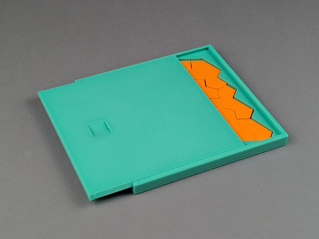 3D printed Tetracairo puzzle