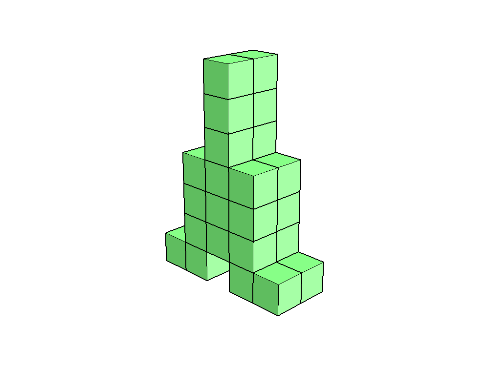 Tetrakubusfigur 11