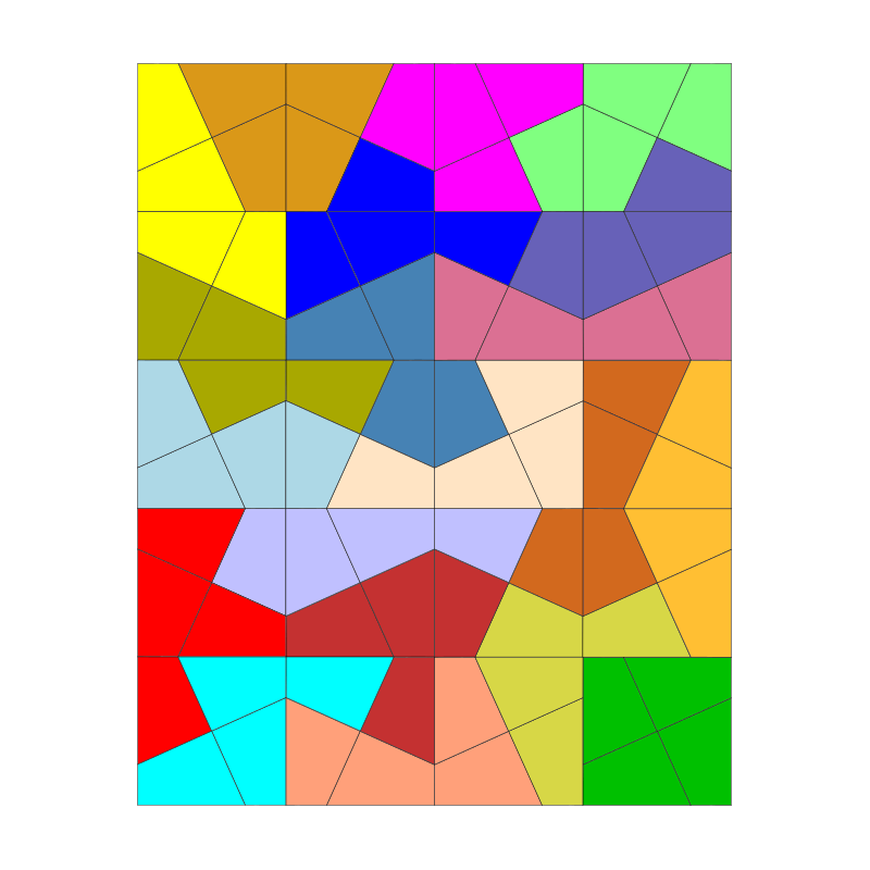 Tetrasplitcairofigur 5 Lösung