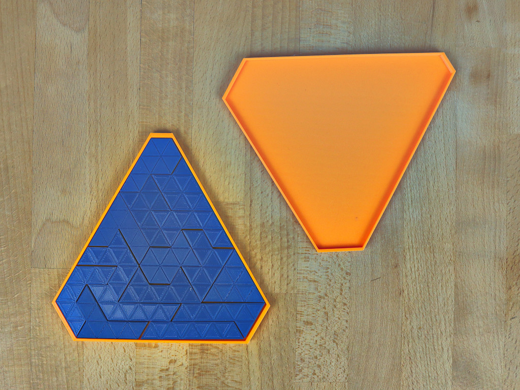 3D gedrucktes Trihalbhexpuzzle