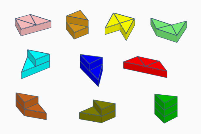 10 Tritanprismen