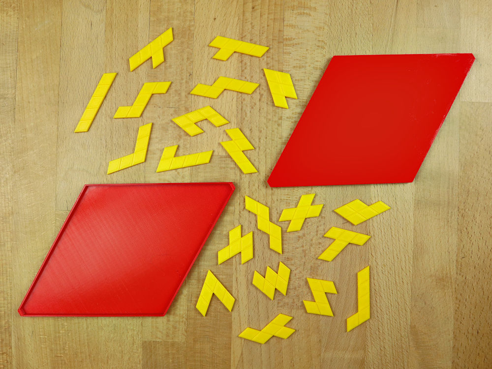 3D-Druck Pentarhomben