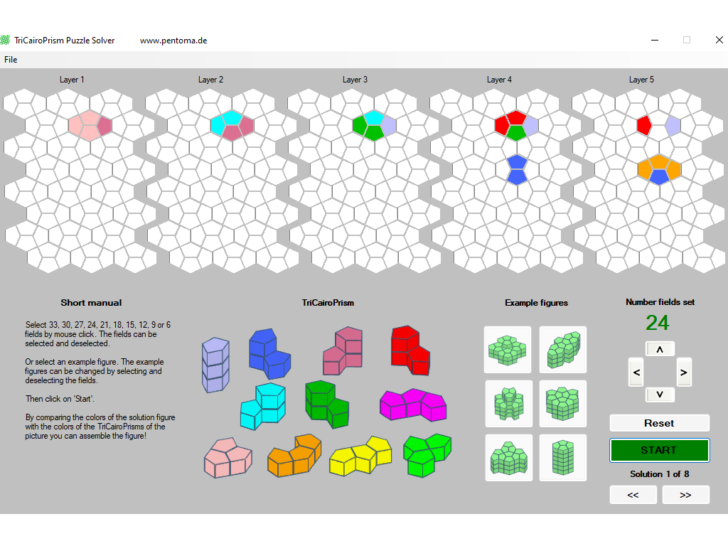 TriCairo Prism shape 5 solution