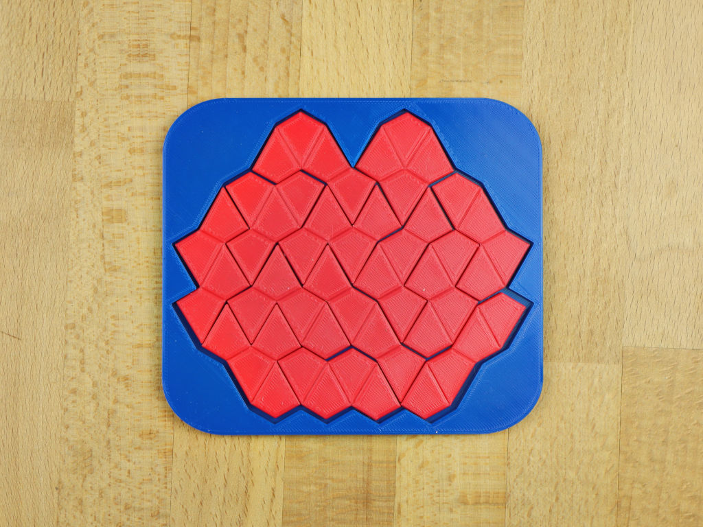 3D-Druck-Tetrakite-Puzzle