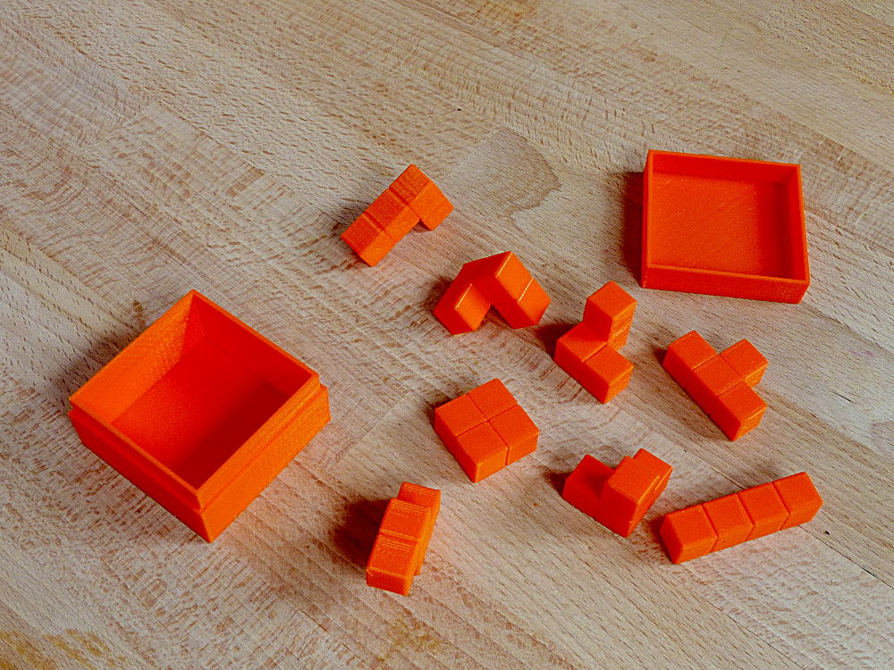 3D-Druck Tetrakubusteile