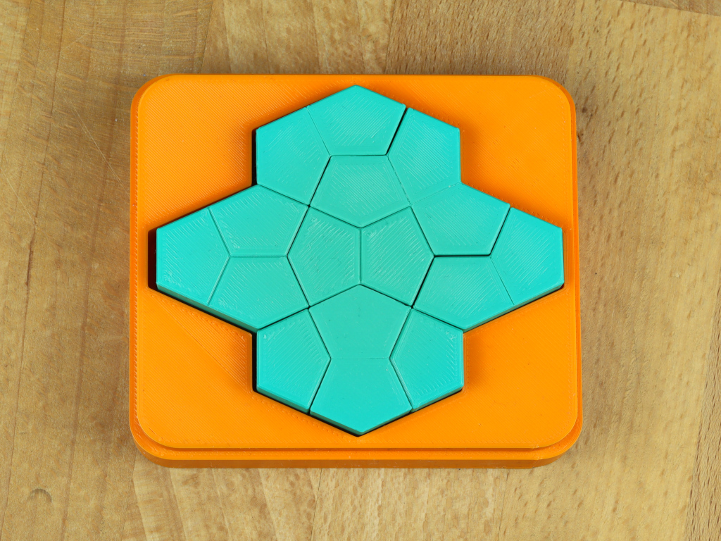 3D printed TriCairoPrism-Puzzle