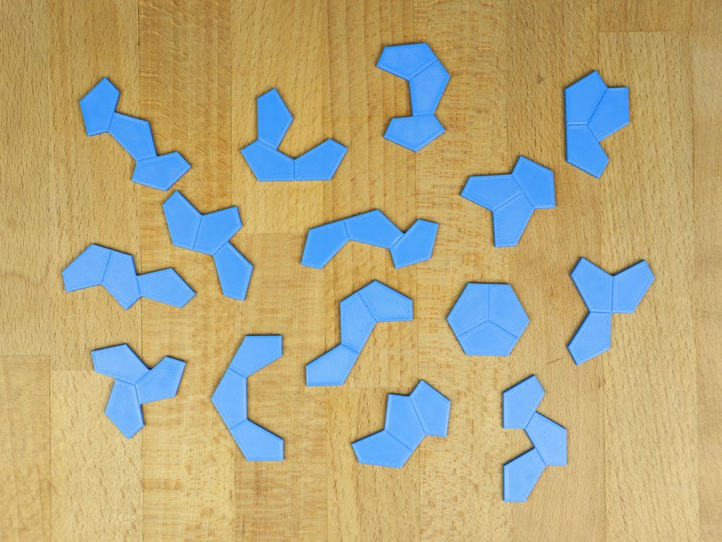 3D gedruckte Trigeme