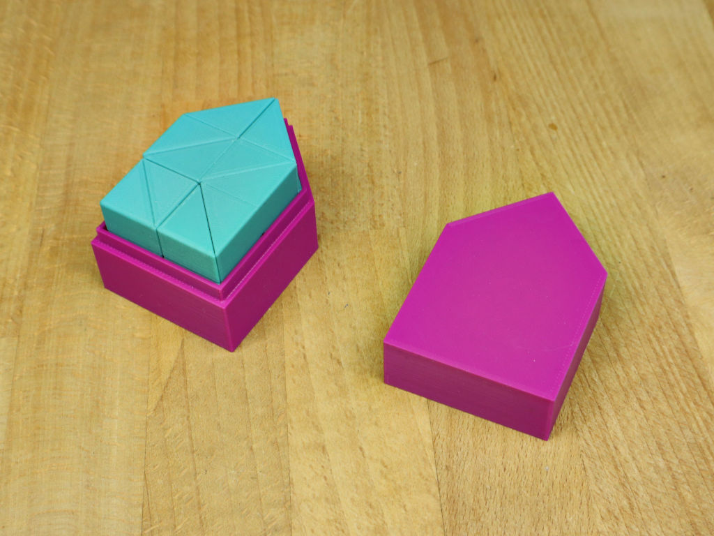 3D-Druck Tritanprisma-Puzzle