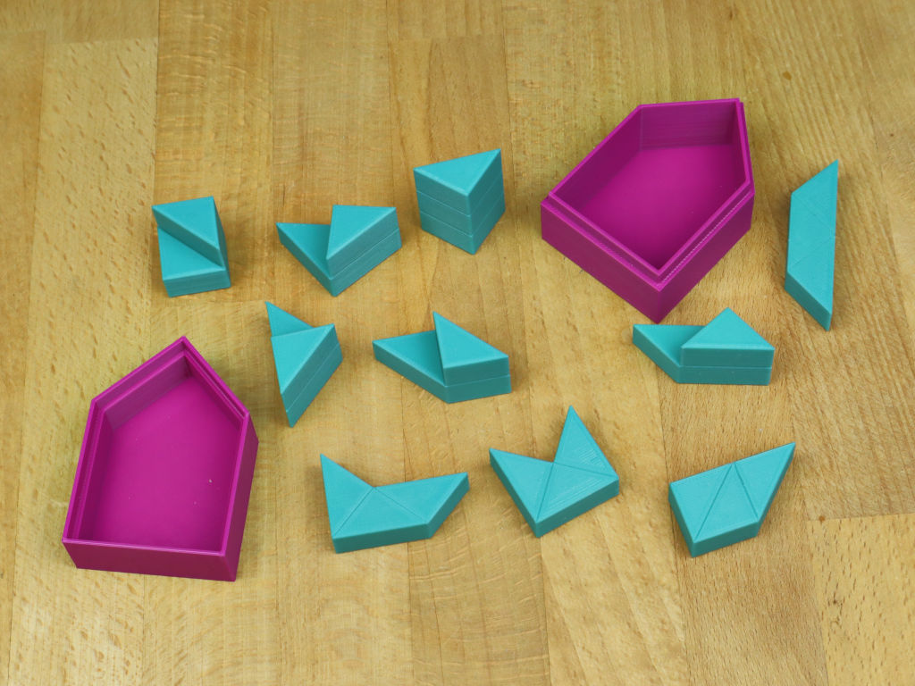 3D-Druck Tritanpuzzleteile