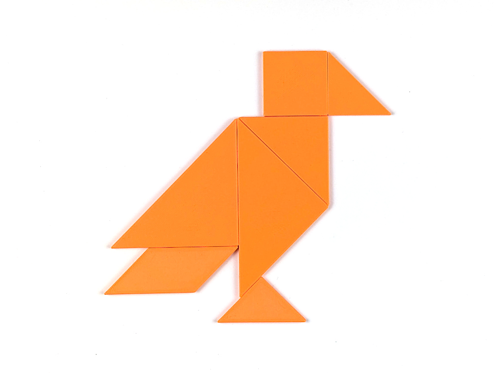 Tangram Raven